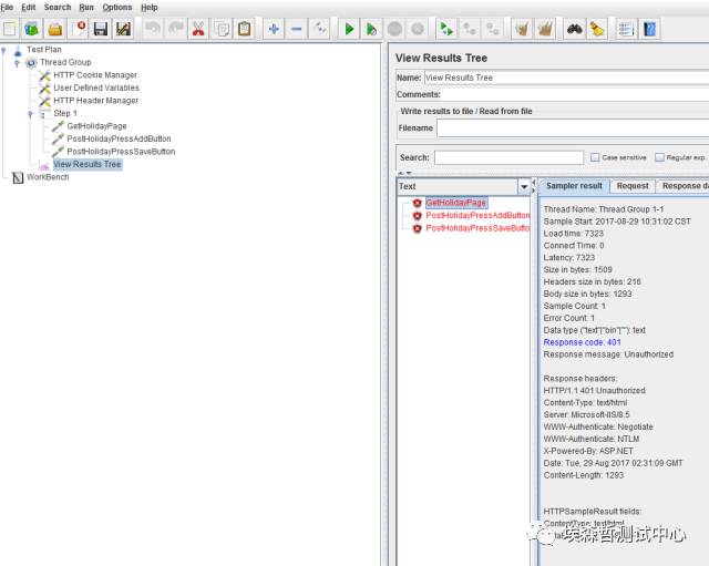 JMeter在ASP.Net 项目中的实现之 域登陆及POST方法的实现