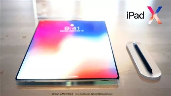 iPad X全面屏炫爆！我的天这不就是iPhone X吗