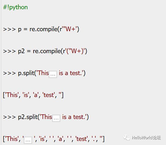 正则表达式之Python操作指南(re使用)