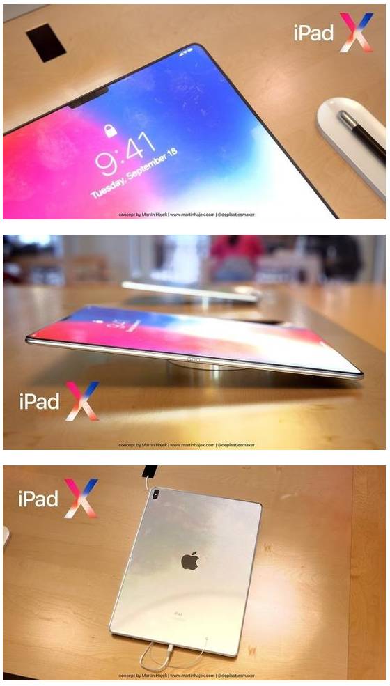 iPad X 来啦！超级刘海你会喜欢吗？