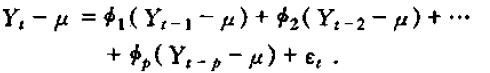 时间序列分析第三章 平稳自回归移动平均过程