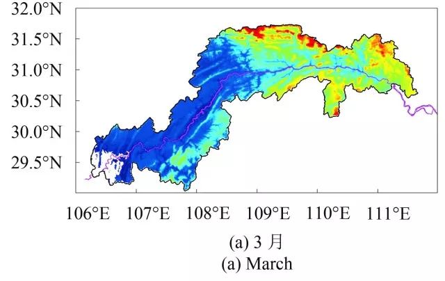 时间序列丨1979年—2014年三峡库区月平均气温的时空变化分析