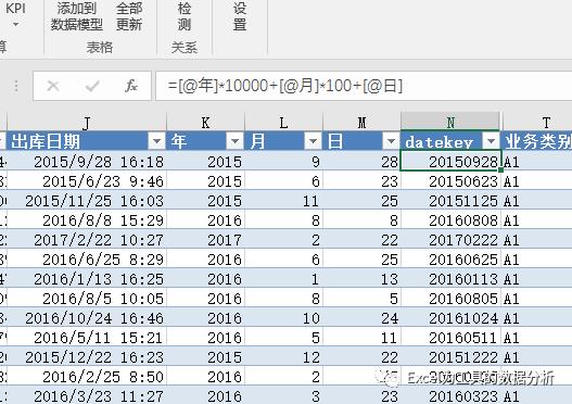 Power Pivot 时间序列处理