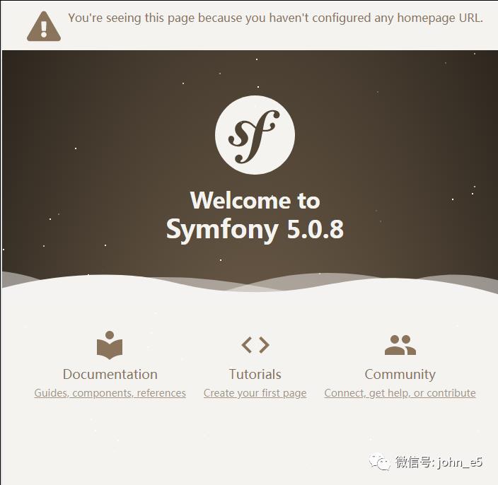 Symfony5 系列教程1-安装并认识symfony