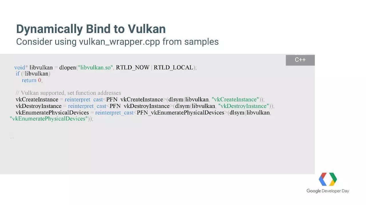 Vulkan-专为Android打造的高性能3D图像API (Google开发者大会演讲PPT&视频)