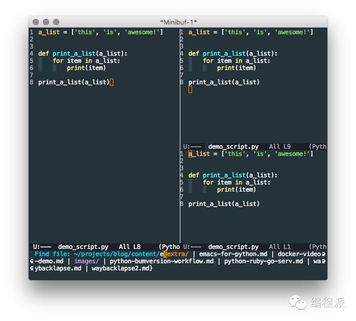 Emacs：最好的Python编辑器？