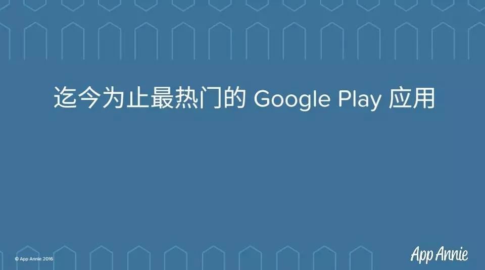 App Annie解析Google Play商店最热门游戏应用 |头条数读