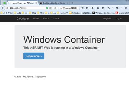 ASP.NET容器化(Windows Server容器初探)