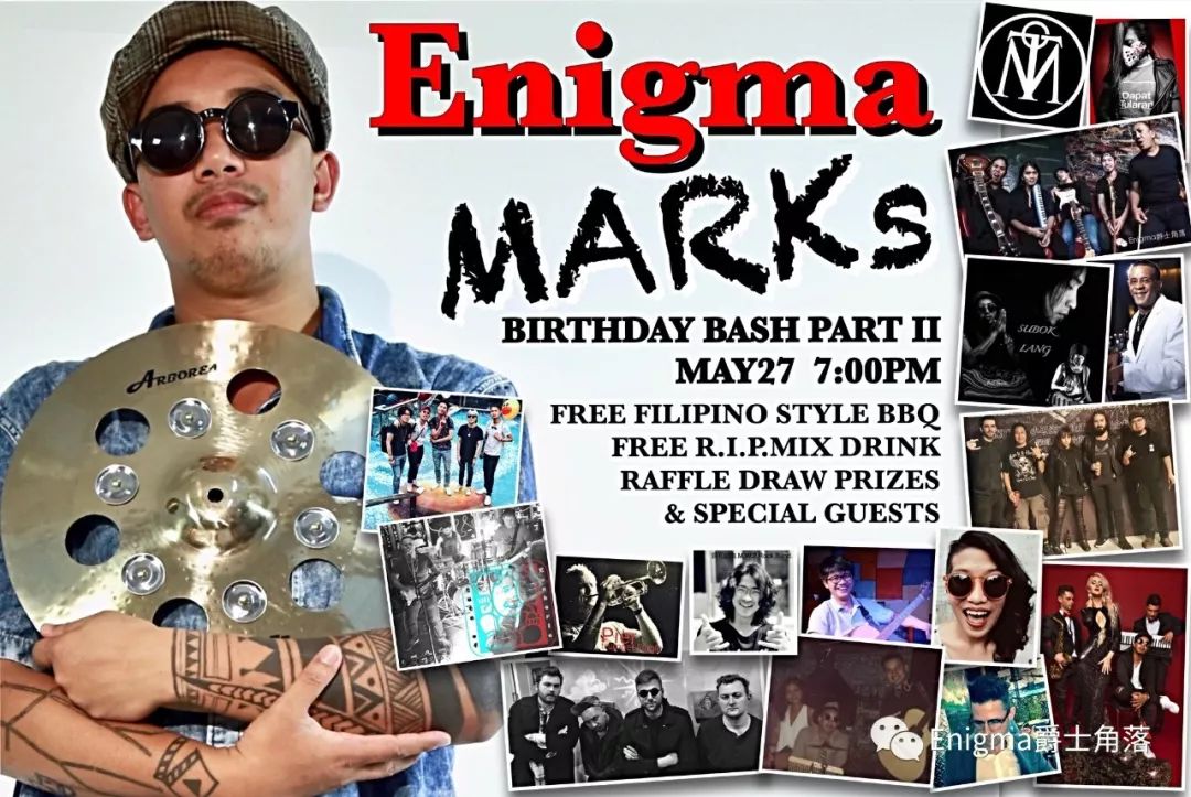 MARK's BIRTHDAY BASH THIS SUNDAY@ENIGMA