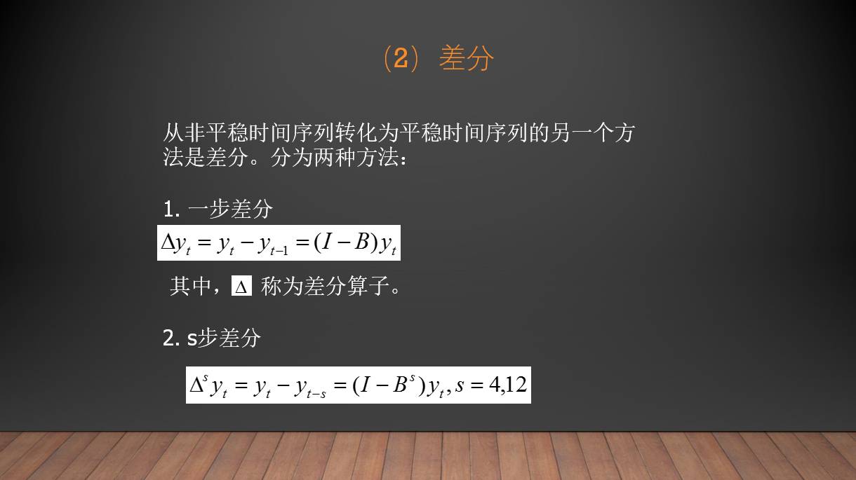 时间序列分析建模步骤-R语言