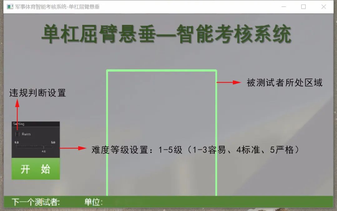 灰常越野最新专利--人体动作视频识别考核软件V2.0