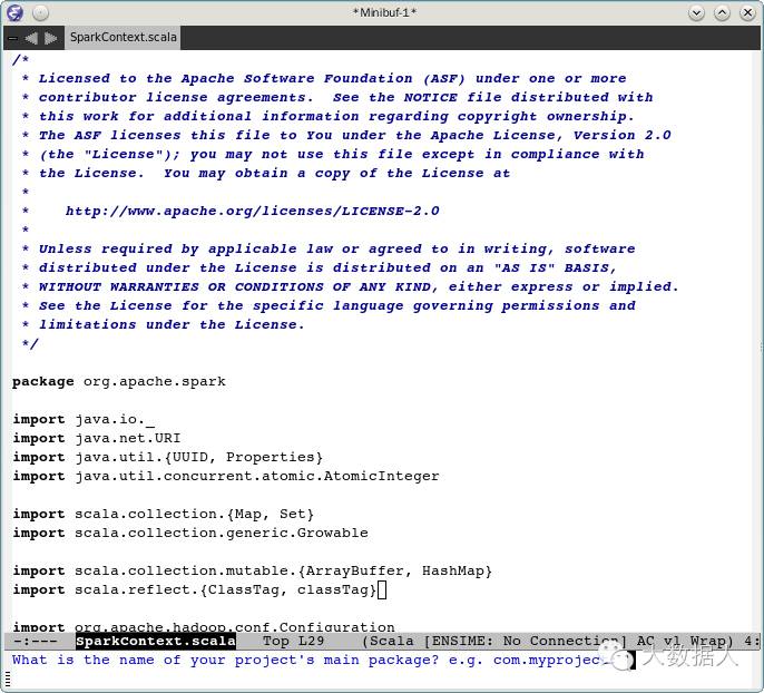 emacs+ensime+sbt打造spark源码阅读环境
