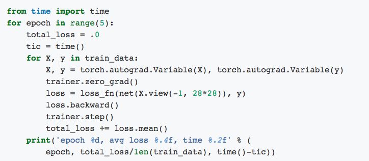 【李沐】十分钟从 PyTorch 转 MXNet