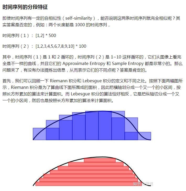 时间序列的表示与信息提取