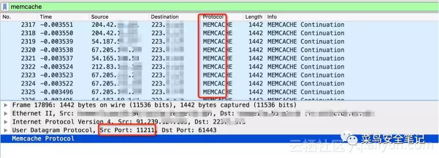 基于Memcached的DRDos的研究与攻击复现