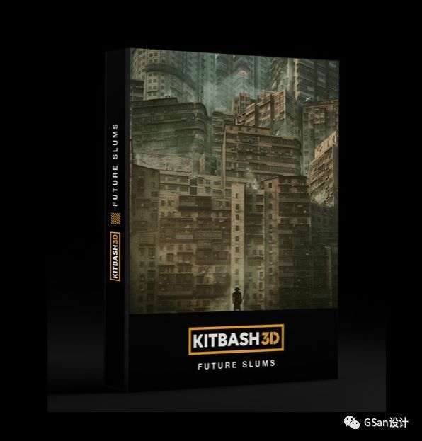 【分享】【Kitbash模型9个】【电影_大象席地而坐】【GSan分享】