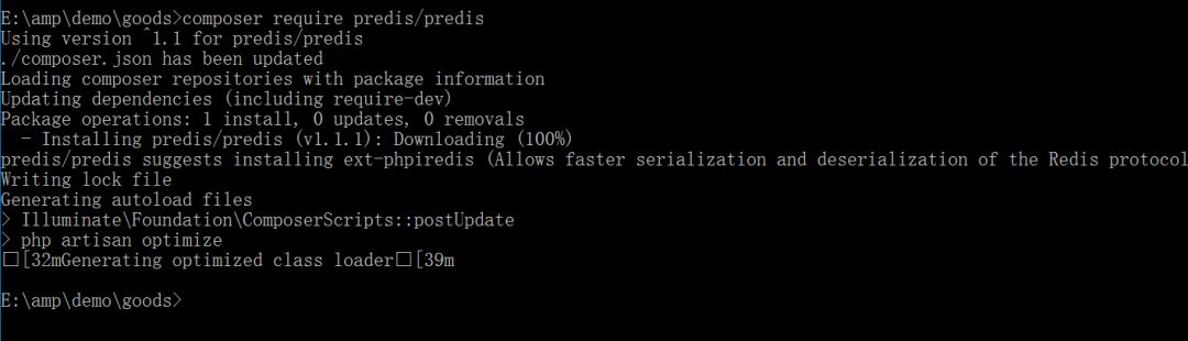 laravel框架中使用redis