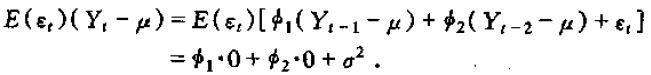 时间序列分析第三章 平稳自回归移动平均过程
