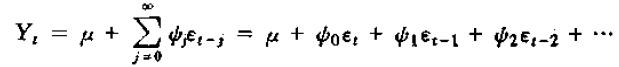 时间序列分析第三章 平稳自回归移动平均过程