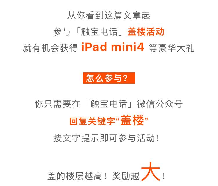 两台iPad mini4 免费送，就是这么任性。