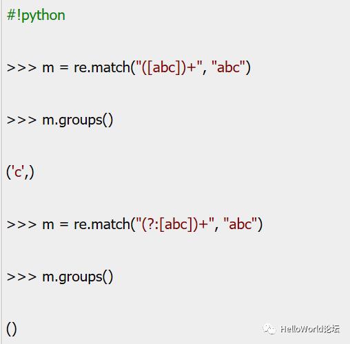 正则表达式之Python操作指南(re使用)