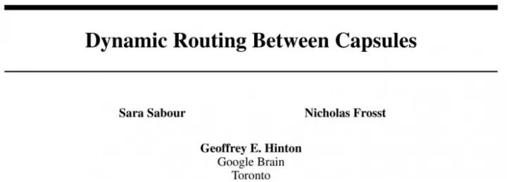【前沿】TensorFlow Pytorch Keras代码实现深度学习大神Hinton NIPS2017 Capsule论文