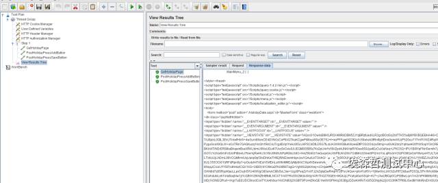 JMeter在ASP.Net 项目中的实现之 域登陆及POST方法的实现