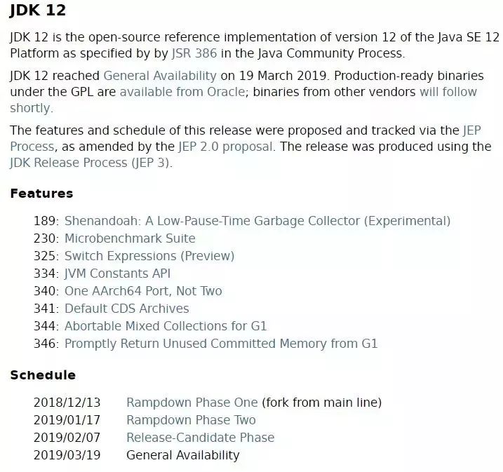 【IT新闻】Java 12 正式发布