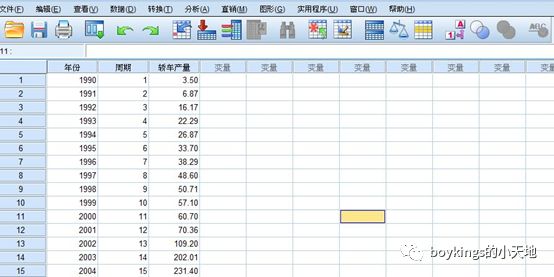 时间序列中趋势序列预测的几种方法