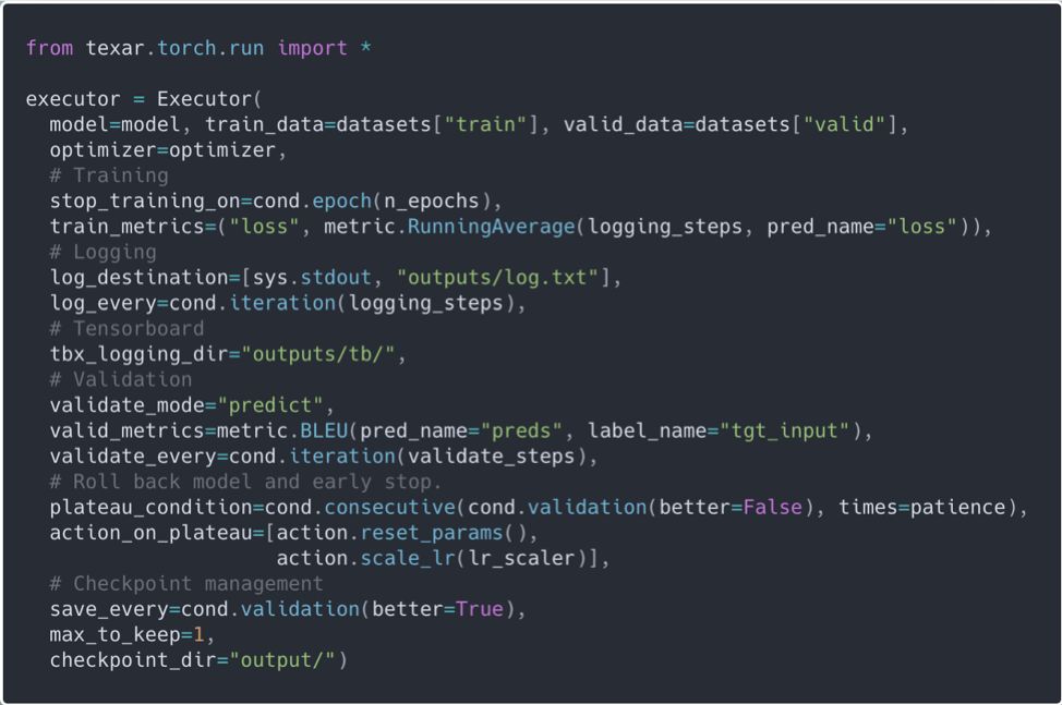 Texar-PyTorch：在PyTorch中集成TensorFlow的最佳特性