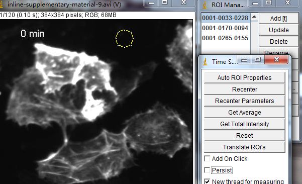 干货 | ImageJ分析时间序列图像