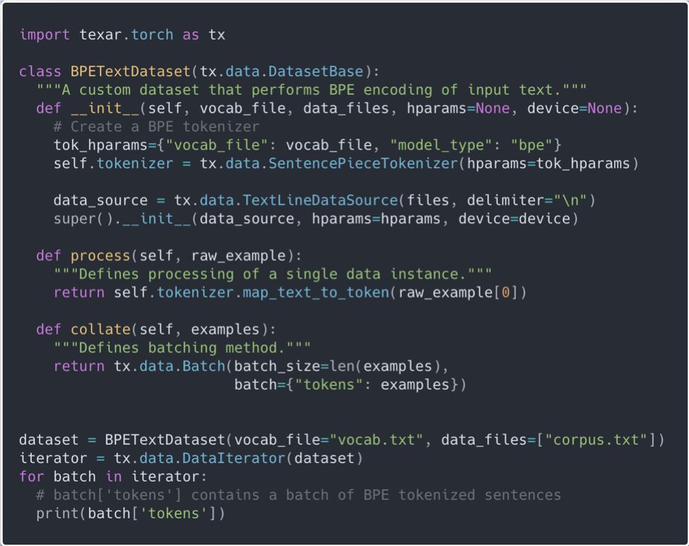 Texar-PyTorch：在PyTorch中集成TensorFlow的最佳特性