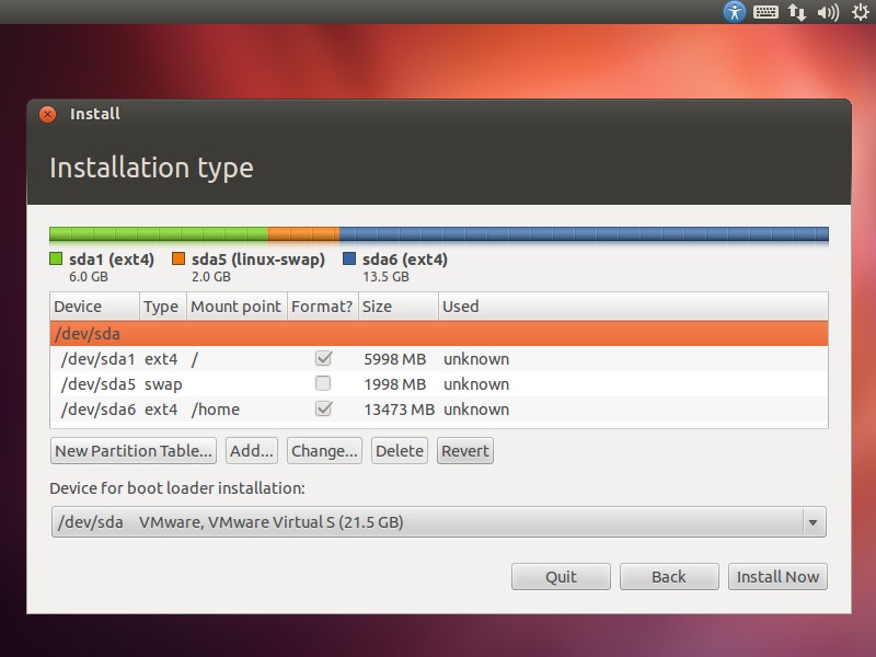 用VMware 8安装Ubuntu 12.04详细过程图解 