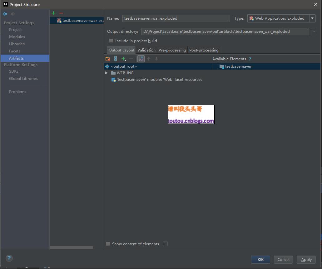 IntelliJ IDEA部署tomcat时Edit Configuration Deployment无artifact选项