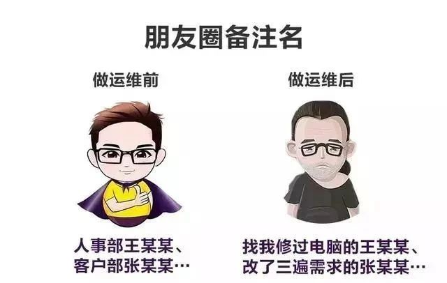 做运维前 vs 做运维后，太形象了！