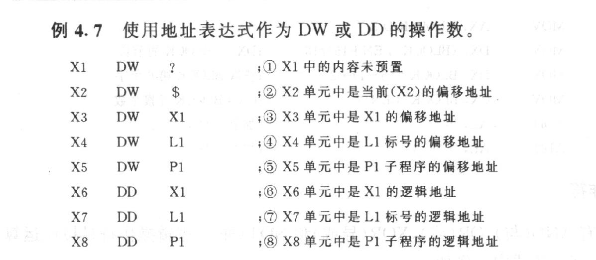 变量存逻辑地址