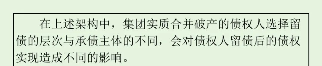 实质合并破产法律观察：留债清偿的架构设计、关注要点与关键条款