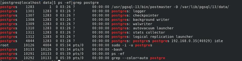 Centos8 在线安装 PostgresSQL13