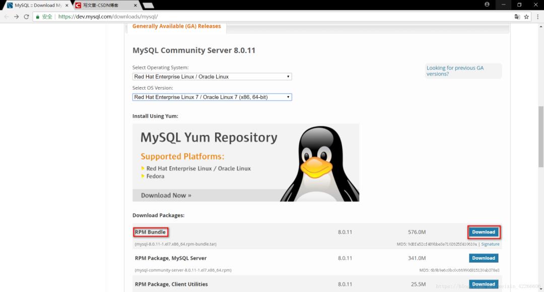 Linux 系统 centos7 安装 MySQL 8.0 图文并茂教程