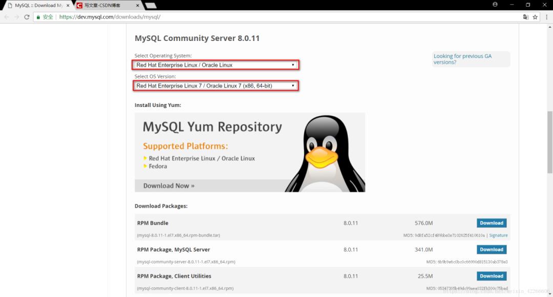 Linux 系统 centos7 安装 MySQL 8.0 图文并茂教程