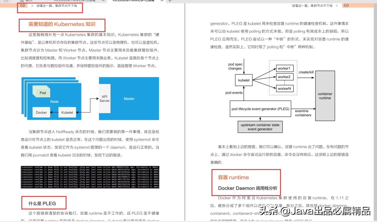 震惊,阿里P8都在用的深入浅出kubernetes（K8S）指南,竟然泄露了?