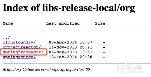如何在Spring官网下载Spring jar包