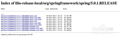 如何在Spring官网下载Spring jar包