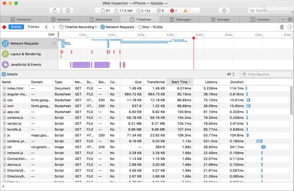 debug-timeline