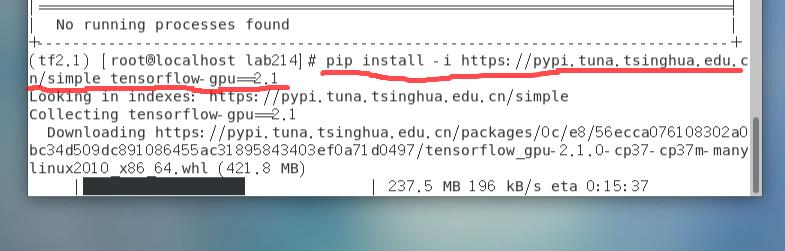 CentOS7服务器上，这样搭建Tensorflow很快就安好了！我可以提前去吃饭了！！