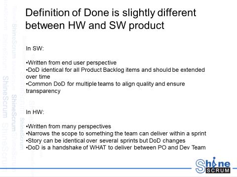 Scrum硬件教学体会点滴