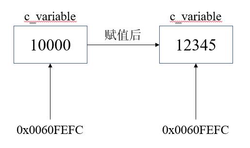 C 语言中的变量赋值