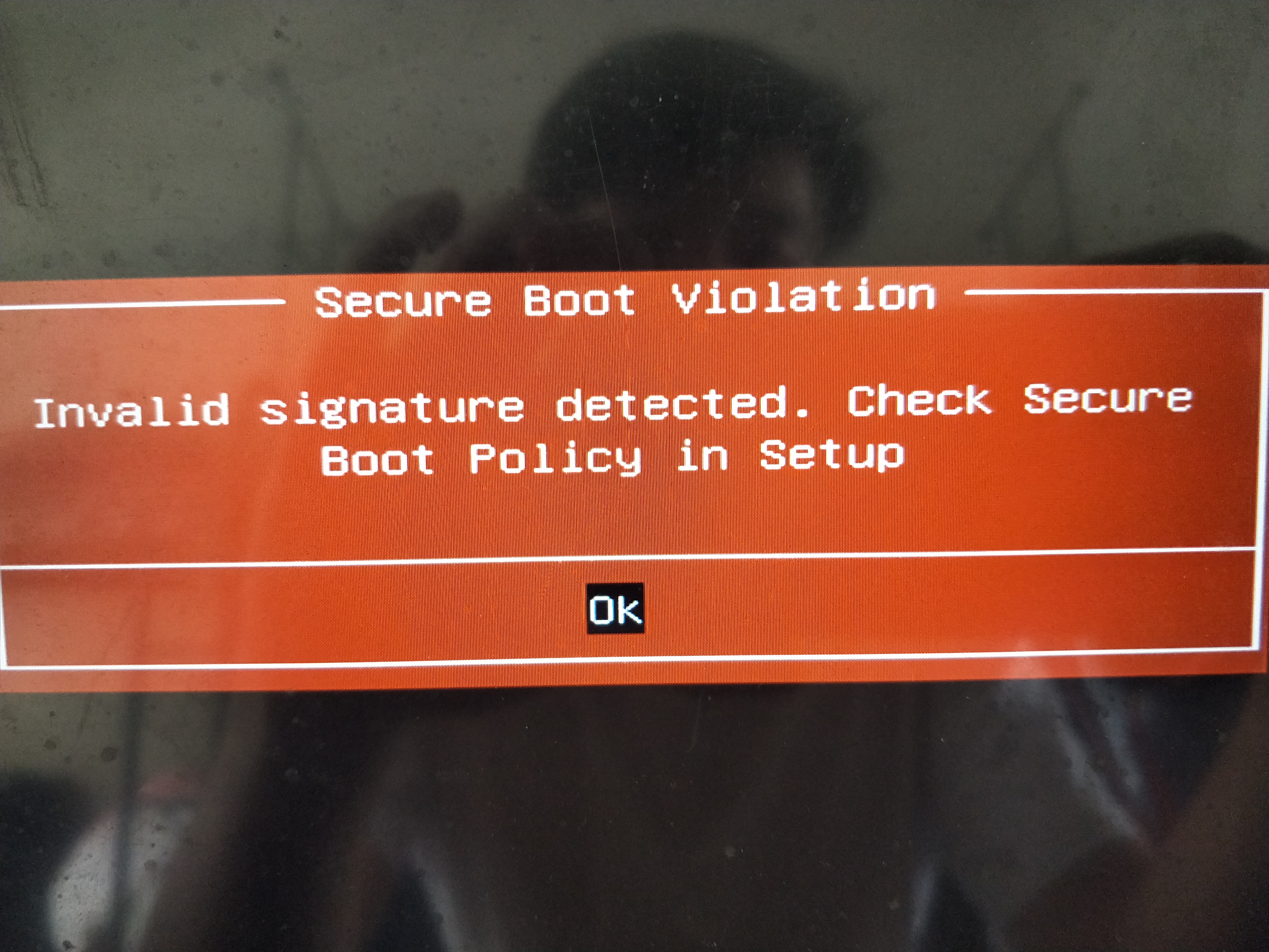 Secure Boot Violation