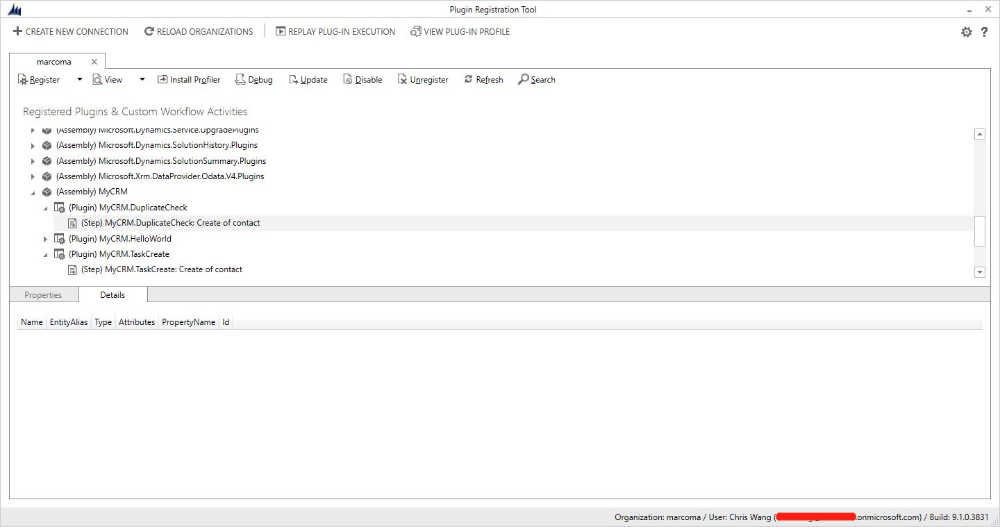 怎样Debug Dynamics 365 CRM Plugin