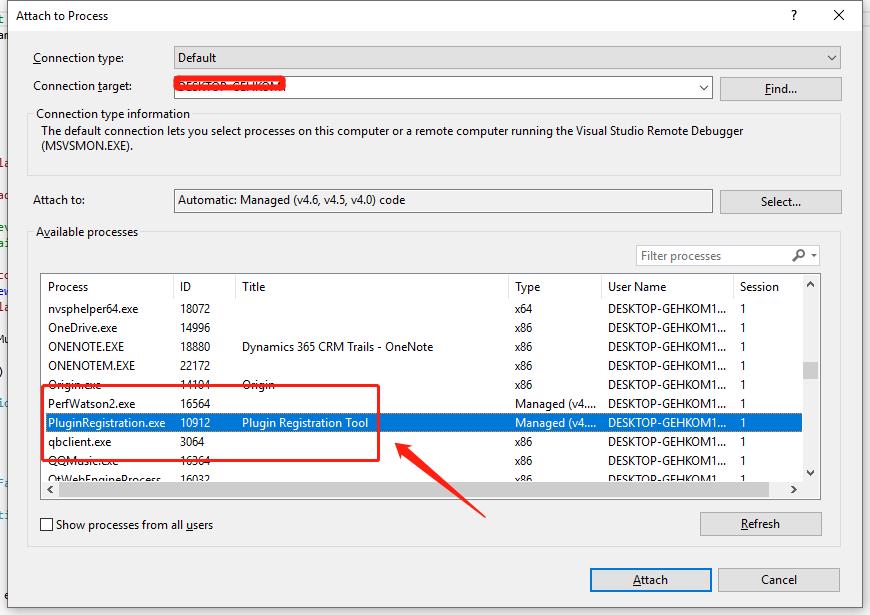 怎样Debug Dynamics 365 CRM Plugin